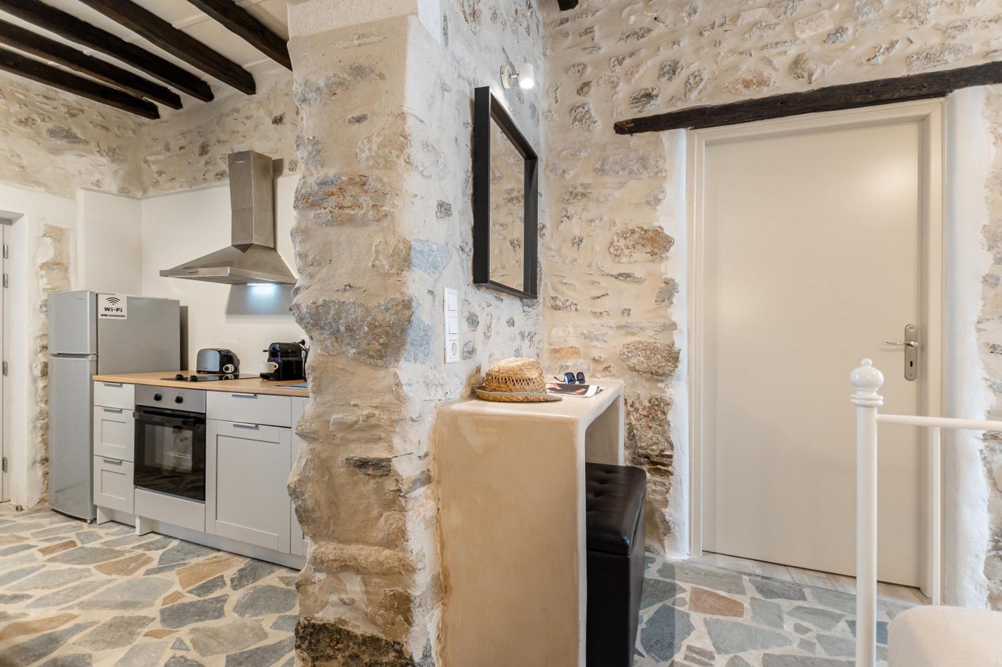 Naxos CityThe White Stone House公寓 外观 照片