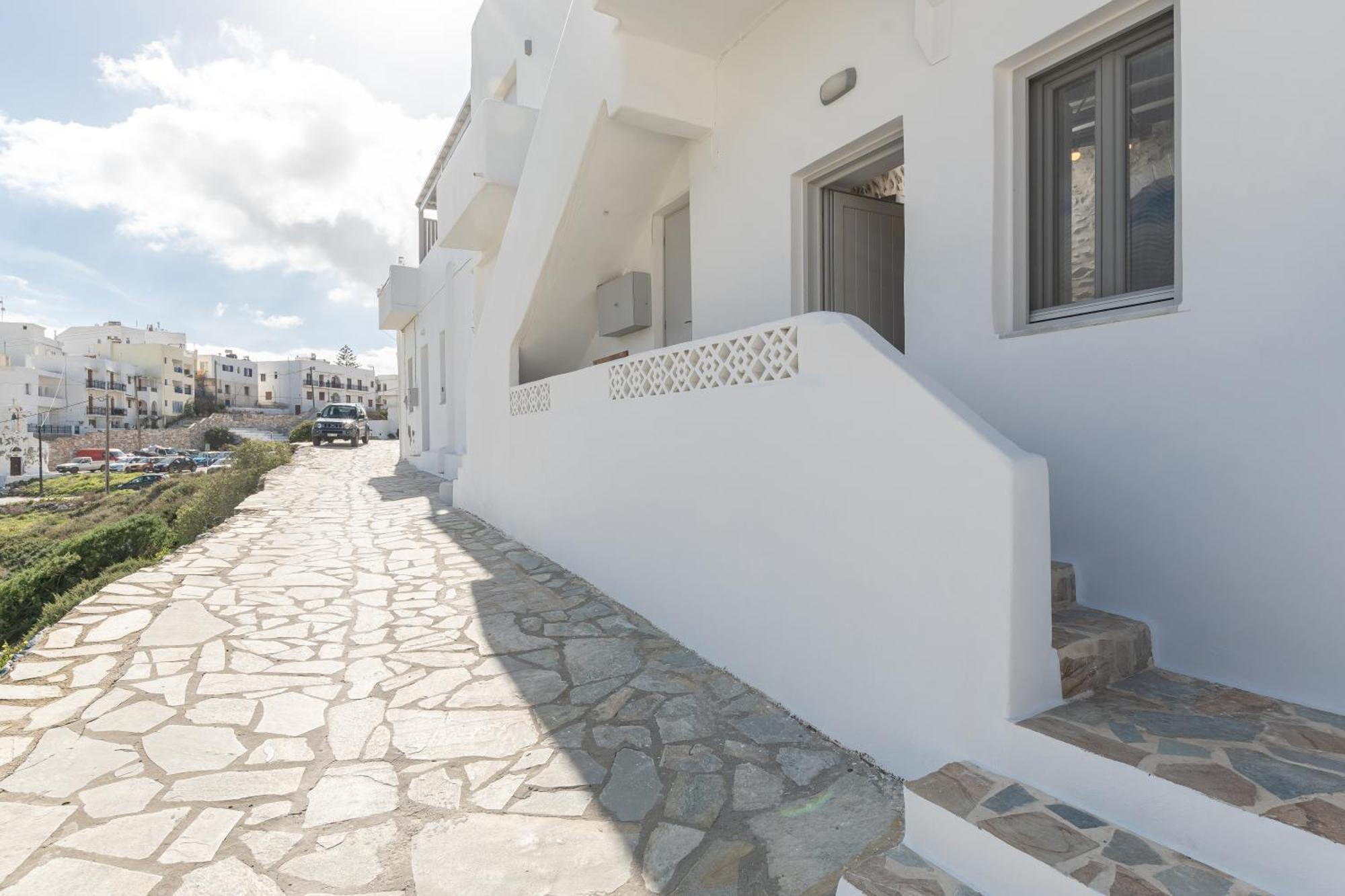 Naxos CityThe White Stone House公寓 外观 照片