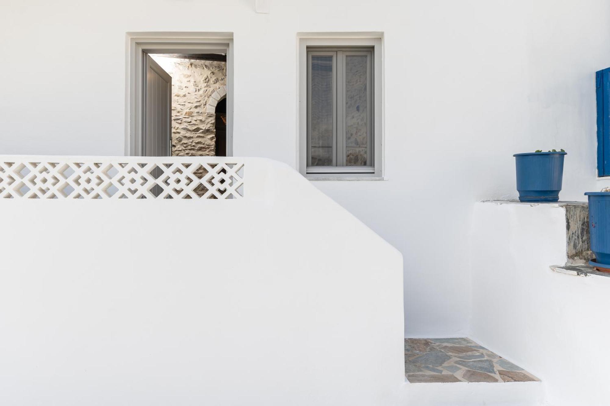 Naxos CityThe White Stone House公寓 外观 照片